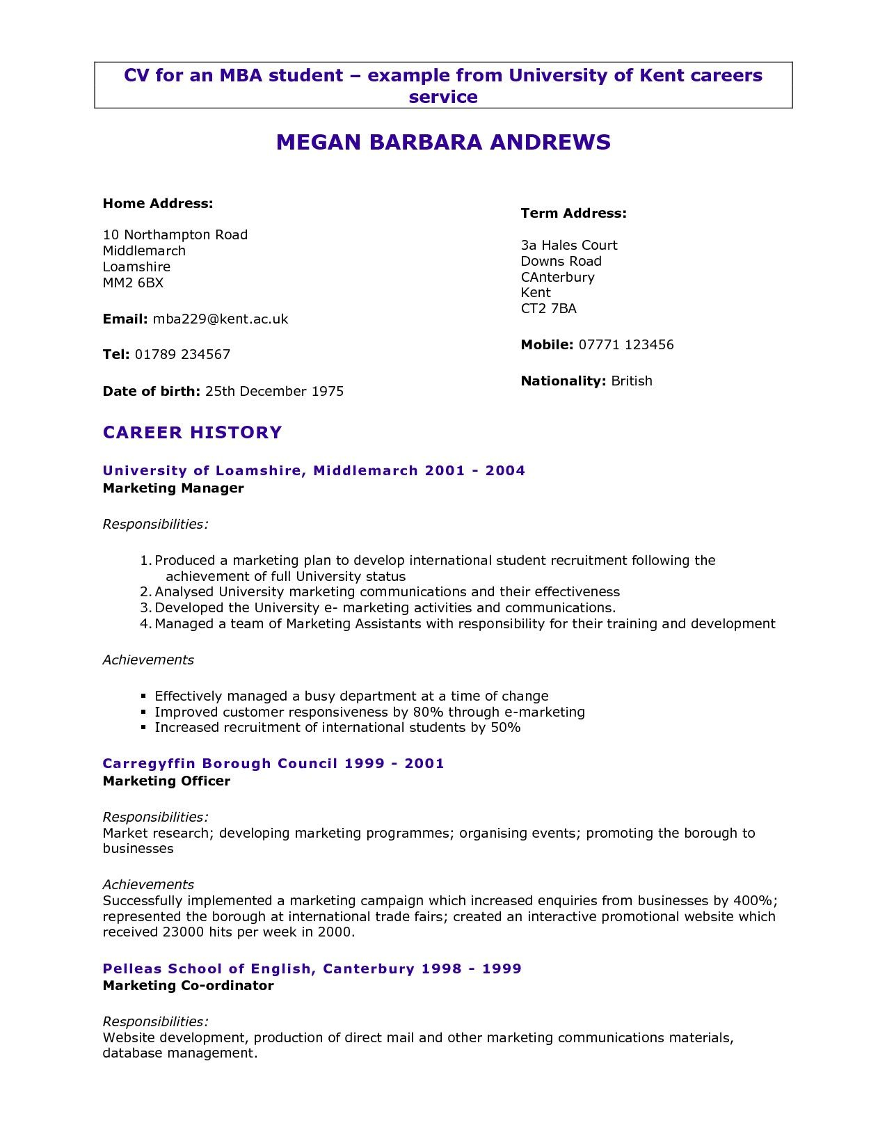 Cv Template For University Akali pertaining to sizing 1275 X 1650