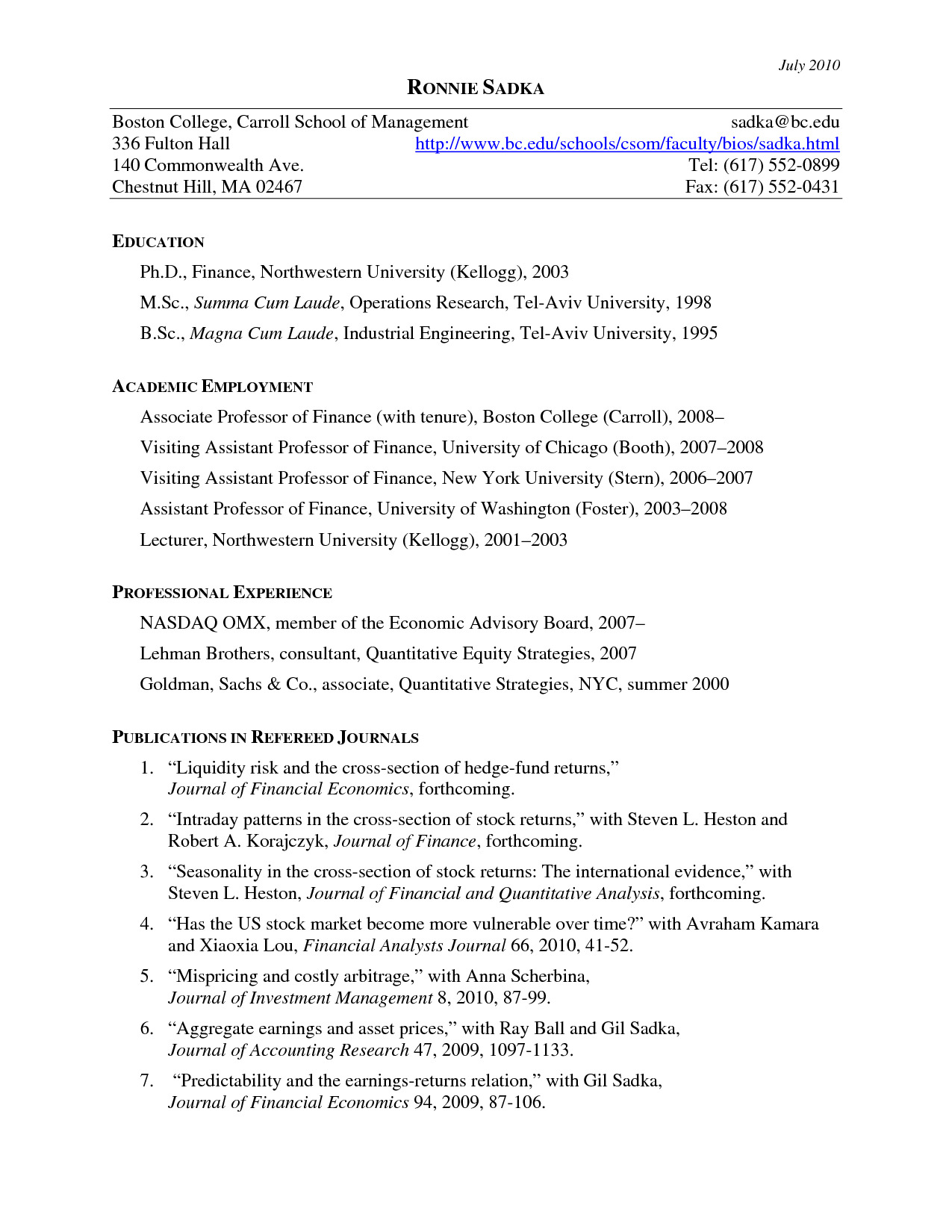 Cv Template Harvard Resume Examples Business Resume pertaining to proportions 1275 X 1650