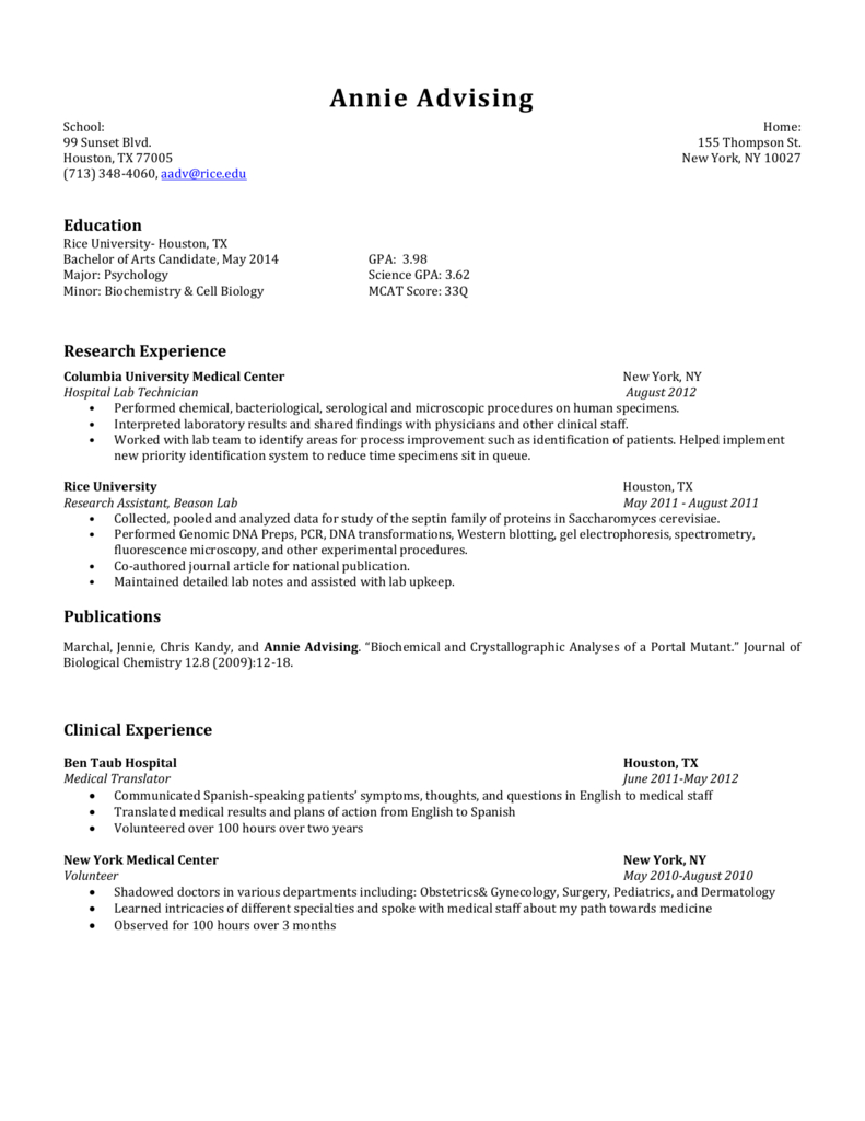 Cv Template Office Of Academic Advising in sizing 791 X 1024