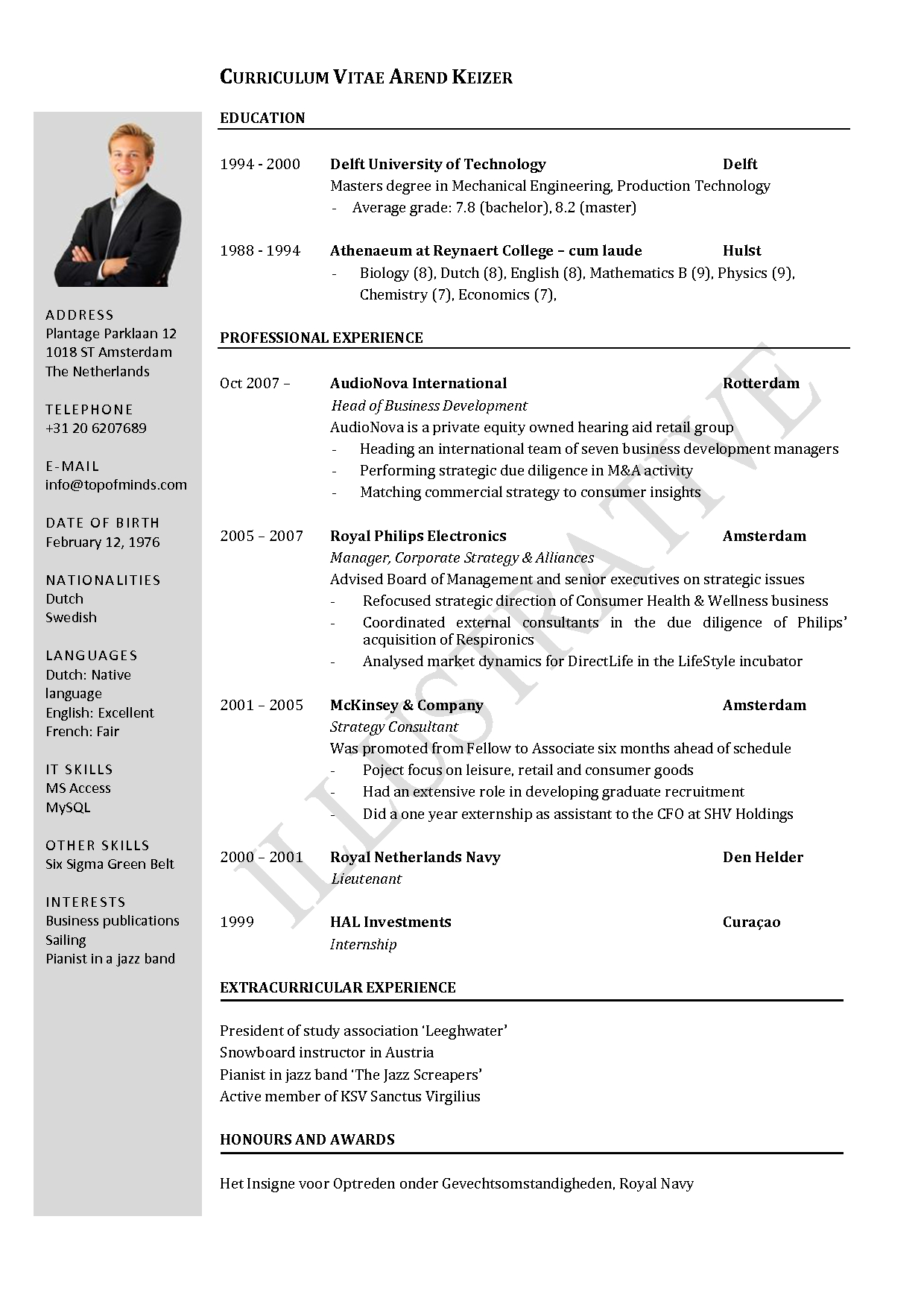 Cv Template University Student Google Search With Images regarding dimensions 1240 X 1754