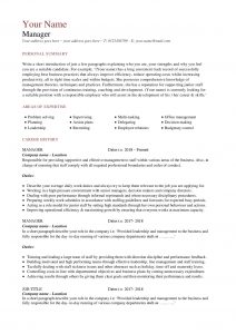 Cv Templates Impress Employers in proportions 1240 X 1754