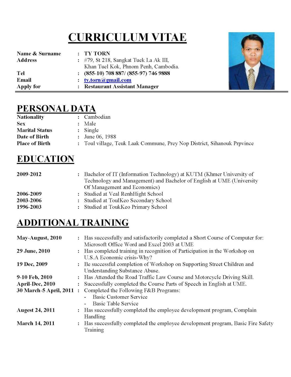 Cv Writing Samples Cv Resume Sample Job Resume Template regarding measurements 1237 X 1600