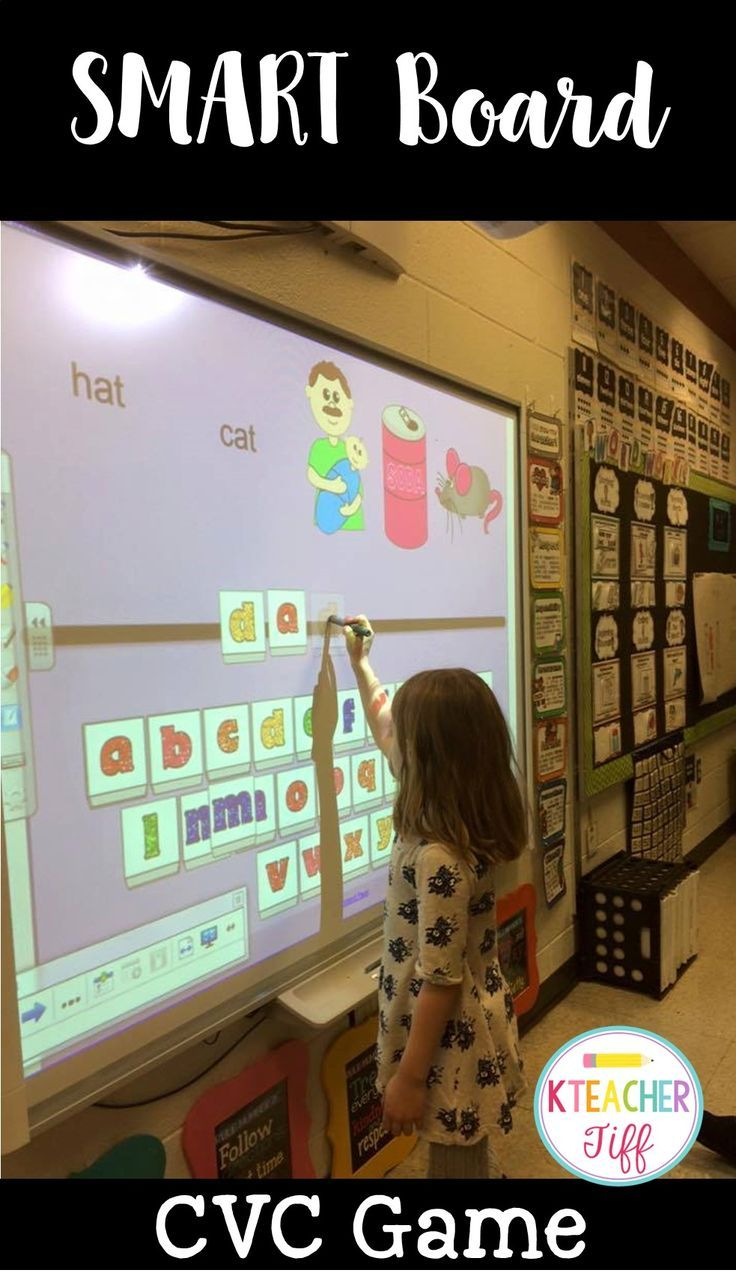 Cvc Word Activities For Smartboard Kindergarten Classroom intended for size 736 X 1273