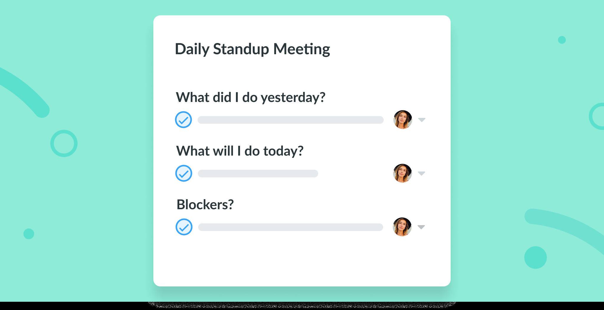 Daily Standup Meeting Template Foster Accountability And intended for sizing 2048 X 1052