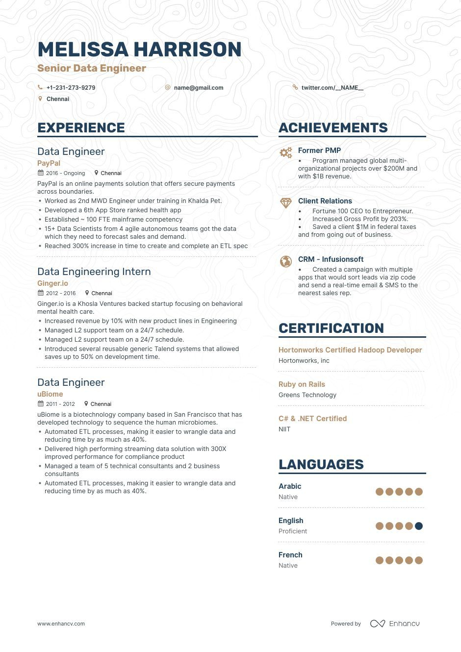 Data Engineer Resume Examples Resume Examples Engineering with regard to measurements 940 X 1330