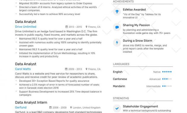 Data Mining Resume Examples Pro Tips Featured Enhancv throughout proportions 940 X 1330