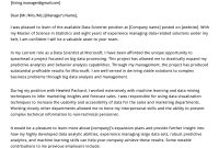 Data Scientist Cover Letter Sample Tips Resume Genius for size 800 X 1132