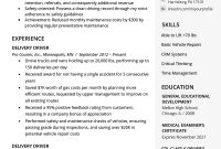 Delivery Driver Resume Example Writing Tips Resume Genius regarding dimensions 800 X 1132