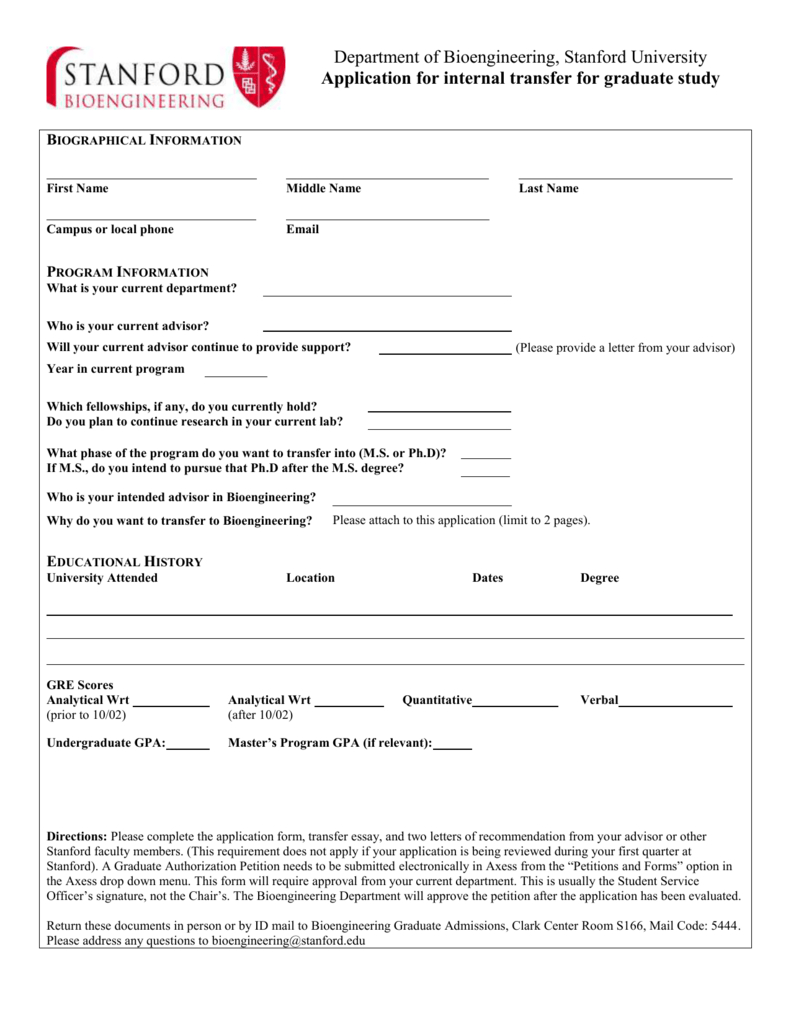 Department Of Bioengineering Stanford University with proportions 791 X 1024