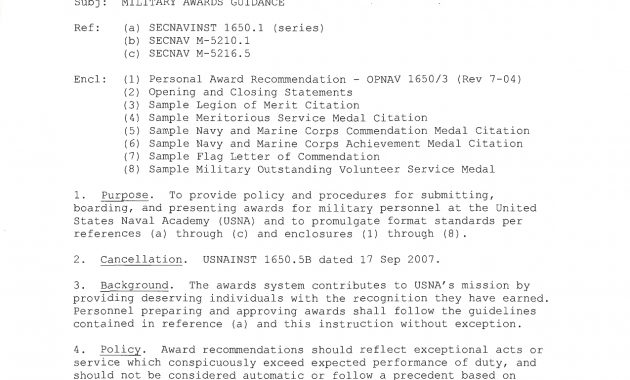 Department Of The Navy Usnainst 16505c 4persoff in measurements 791 X 1024