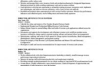 Director Revenue Cycle Resume Samples Velvet Jobs inside measurements 860 X 1240