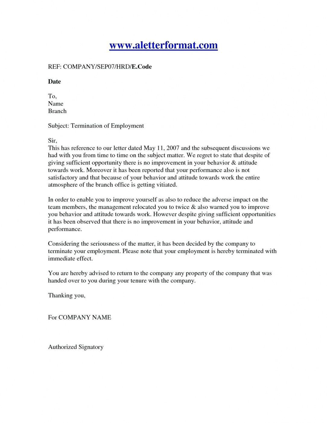 Domestic Worker Retrenchment Letter Template In 2020 in size 1084 X 1403