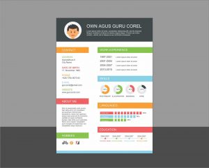 Download Template Cv Coreldraw X7 Bloggerfasr for size 1600 X 1287