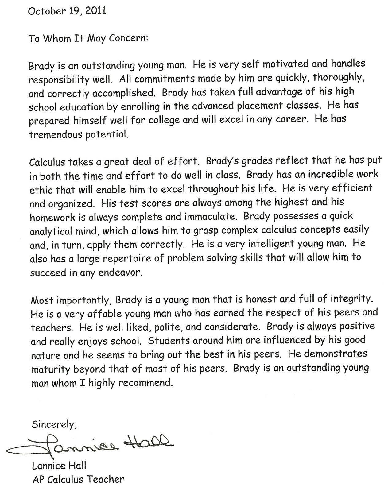 Eagle Scout Letter Of Recommendation Sle From Parents Eagle for sizing 1264 X 1600