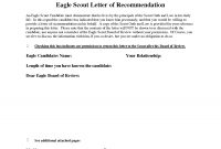 Eagle Scout Recommendation Letter Sample Eagle Scout for size 1275 X 1650