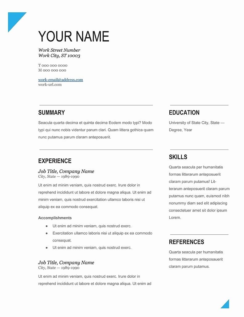 Editable Downloadable Resume Template Resume Template in dimensions 791 X 1024