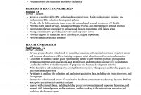 Education Research Resume Samples Velvet Jobs for measurements 860 X 1240