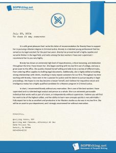 Effectively Written Sample Letter Of Recommendation For Ms regarding dimensions 1000 X 1324