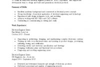 Electrical Engineering Entry Level Resume Template with dimensions 815 X 1055