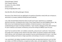 Electrician Cover Letter Sample Writing Tips Resume Genius regarding sizing 800 X 1132