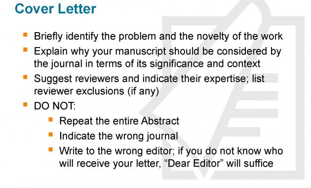 Elsevier Author Cover Letter regarding dimensions 2000 X 1500