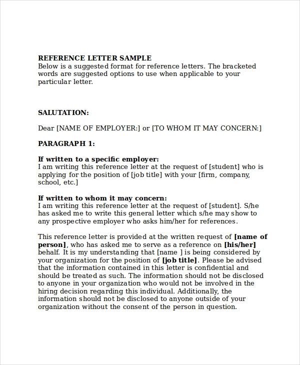 Employer Reference Letter Samples Debandje pertaining to dimensions 600 X 730