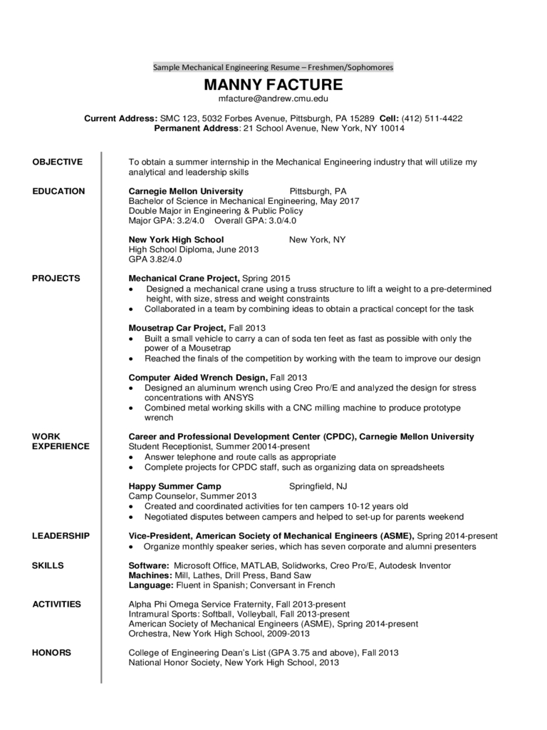 Engineering Cv Template 2 Free Templates In Pdf Word in dimensions 768 X 1024
