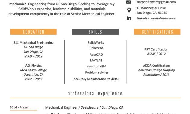 Engineering Resume Example Writing Tips Resume Genius for size 800 X 1132