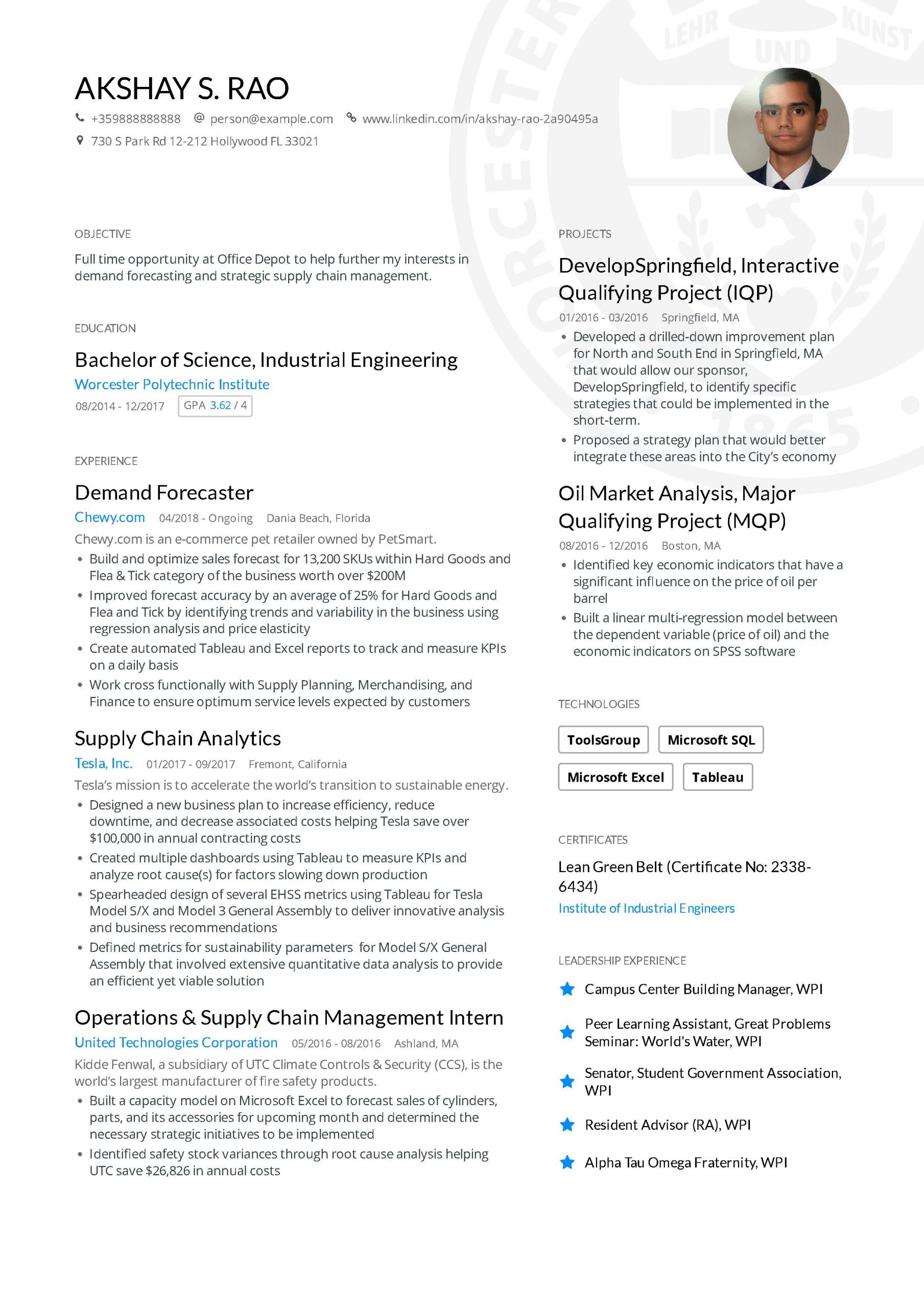 Engineering Resume Examples And Skills You Need To Get Hired throughout size 2479 X 3508