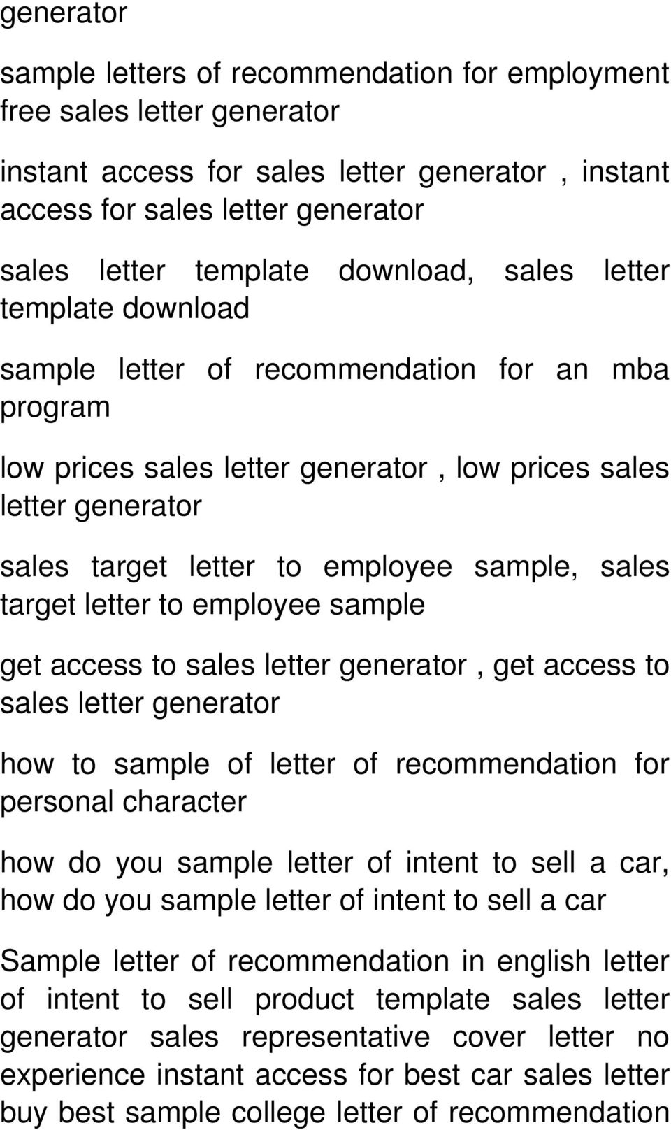 Enter Here Sales Letter Generator Create Sales Letters pertaining to sizing 960 X 1616