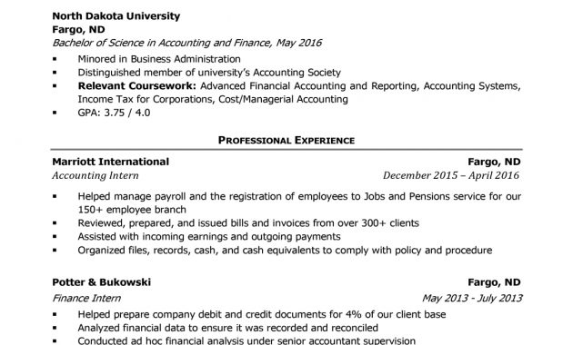 Entry Level Accounting Resume Sample 4 Writing Tips Rc inside dimensions 1085 X 1404