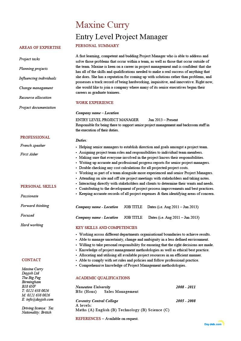 Entry Level Management Resume Examples Akali with regard to proportions 801 X 1132