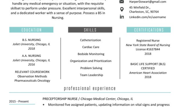 Entry Level Nurse Resume Sample Resume Genius with dimensions 800 X 1132