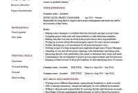 Entry Level Project Manager Resume Job Resume Examples with measurements 801 X 1132