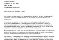 Entry Level Waiterwaitress Cover Letter Sample Tips with regard to proportions 800 X 1132