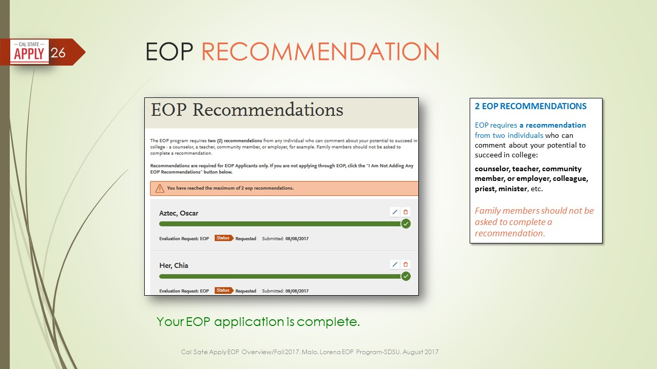 Eop Letter Of Recommendation Form Akali throughout dimensions 1280 X 720