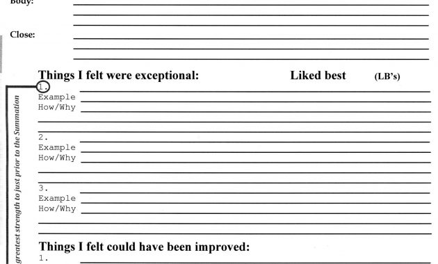 Evaluation Template South County Toastmasters throughout measurements 2199 X 2937