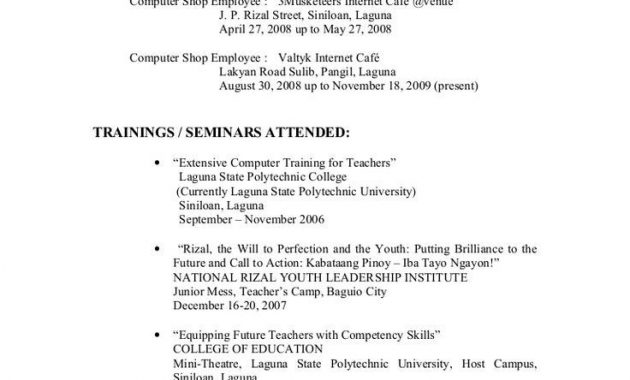 Example Of Resume Format For Student Student Resume intended for proportions 736 X 1126