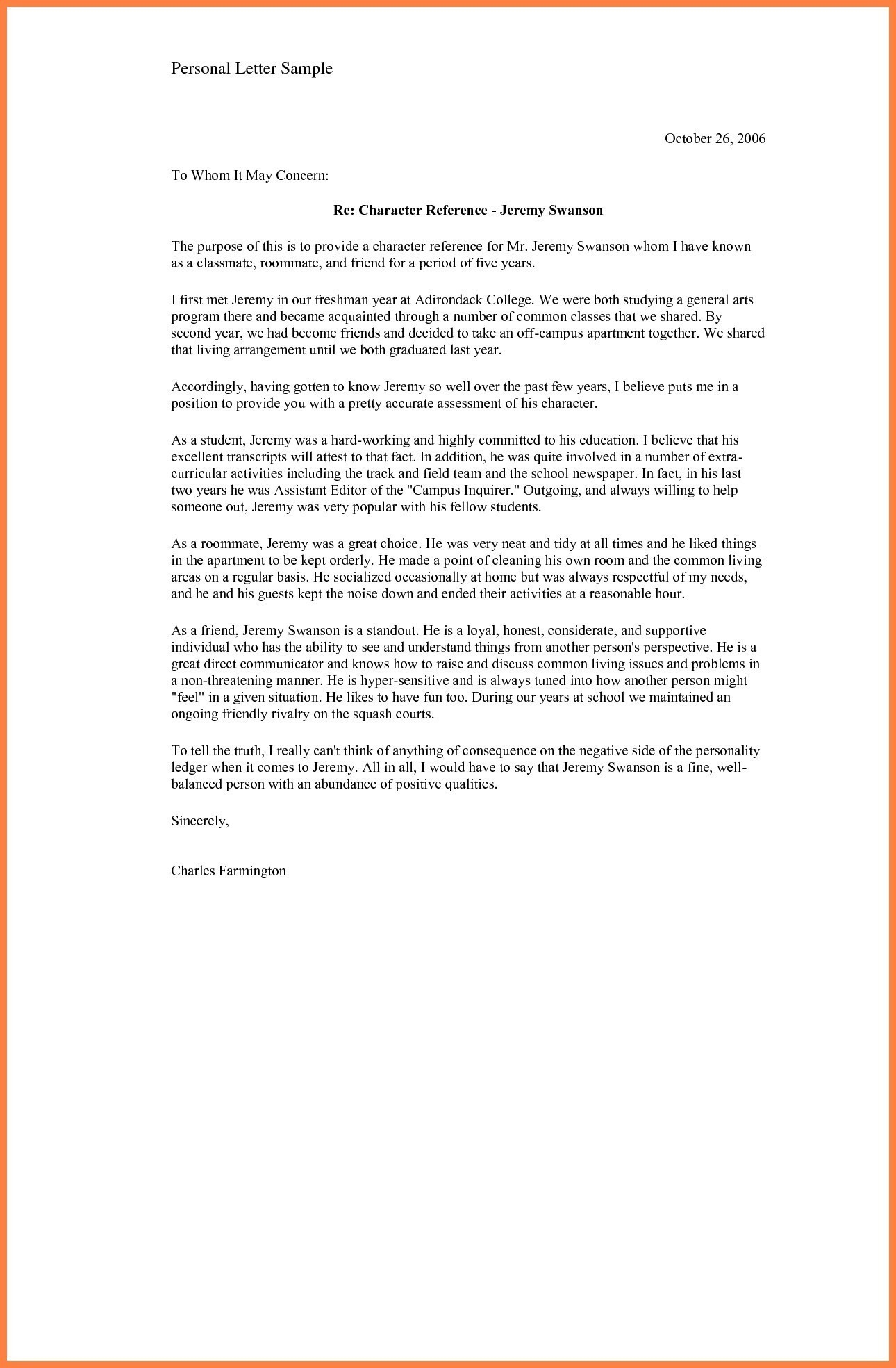 Example Personal Reference Letter Friend Debandje for sizing 1290 X 1969 Example Personal Reference Letter Friend Debandje for sizing 1290 X 1969