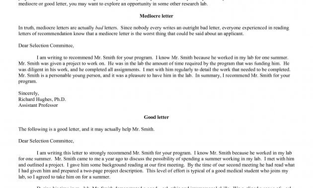 Examples Of A Good Letter Of Recommendation Enom within size 1275 X 1650