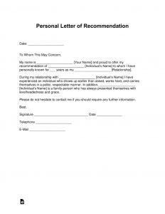 Examples Of Letter Of Recommendation For A Friend Akali for measurements 791 X 1024