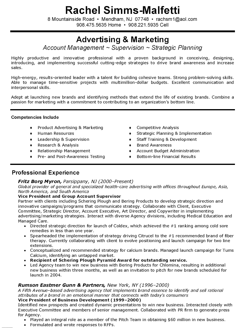 Examples Of Vp Resumes Sample Customer Service Resume regarding sizing 830 X 1088