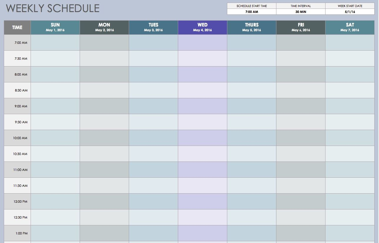 Excel 15 Minute Schedule Template Yeniscaleco Printable with size 1289 X 826