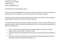 Executive Assistant Cover Letter Example Tips Resume Genius with size 800 X 1132