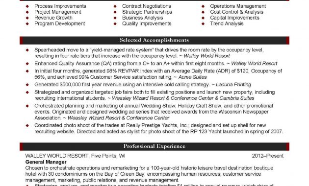 Executive Director Resume Non Profit Service Project Manager in proportions 1700 X 2200