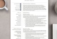 Executive Resume Template For Word Pages The Campbell pertaining to sizing 1600 X 1600