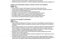 Facility Management Resume Samples Velvet Jobs regarding measurements 860 X 1240