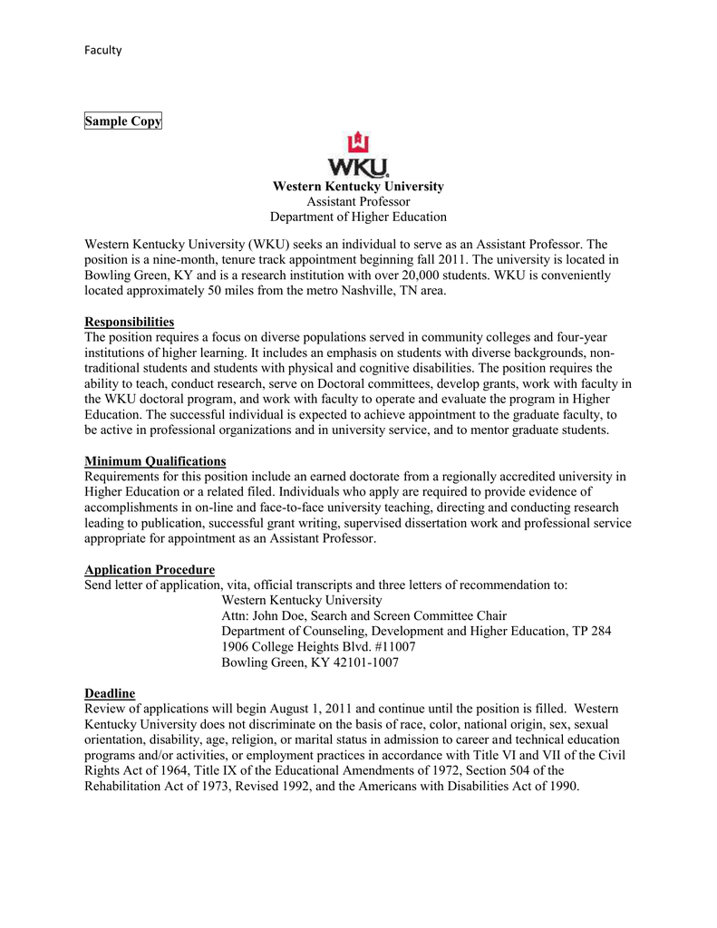 Faculty Appointment Letter Of Recommendation Debandje throughout dimensions 791 X 1024