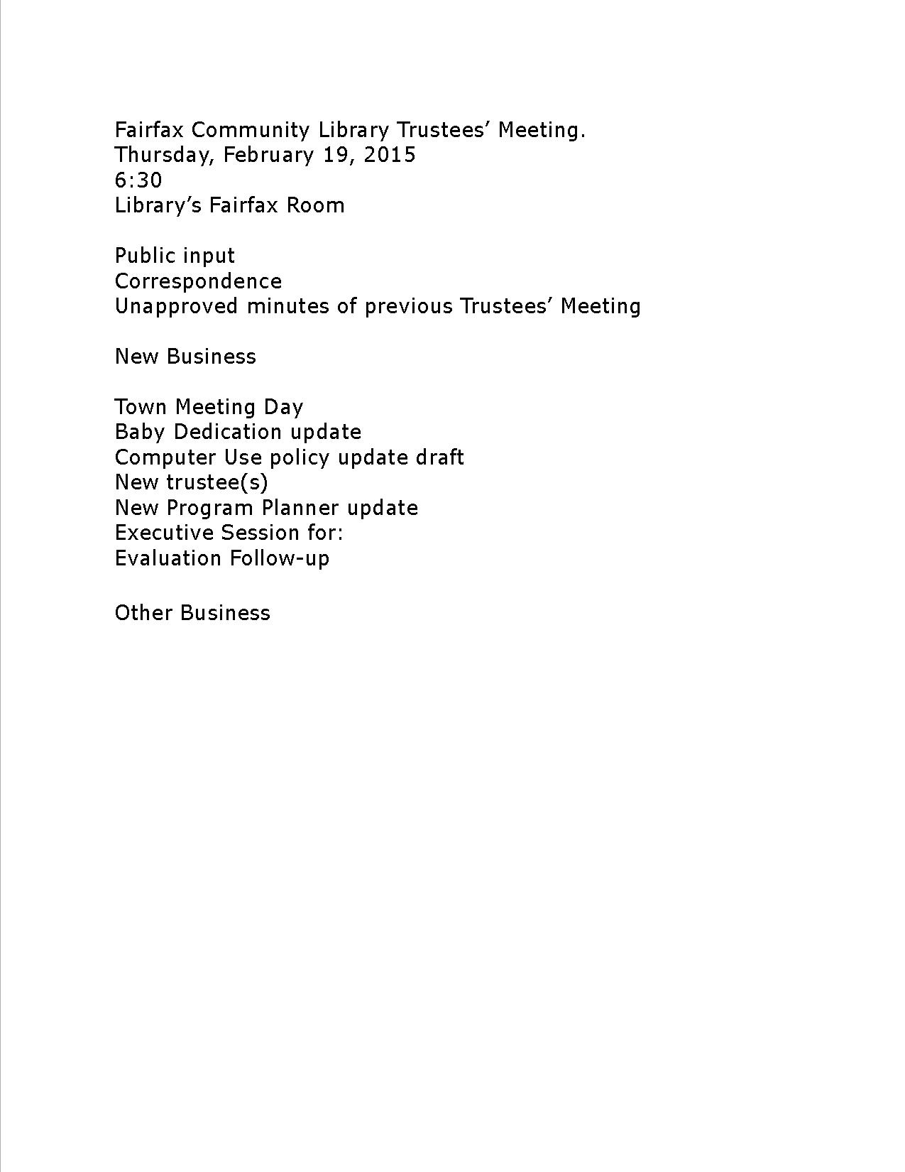 Fairfax Community Library Template regarding measurements 1275 X 1650