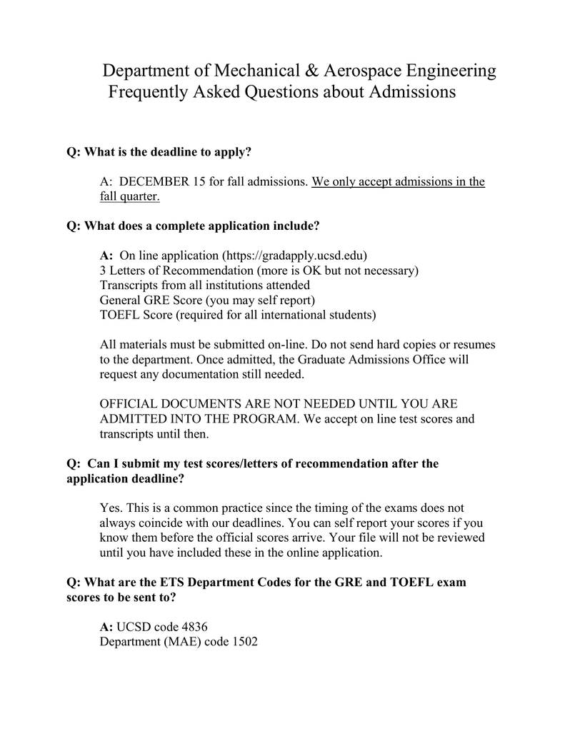 Faq Admissions Mechanical And Aerospace Engineering with regard to sizing 791 X 1024